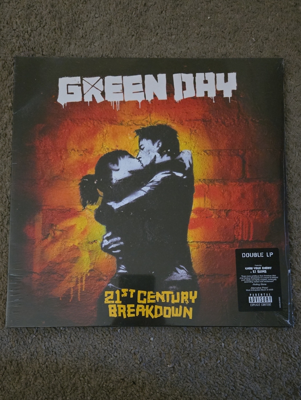 Green Day 21st Century Breakdown Vinyl